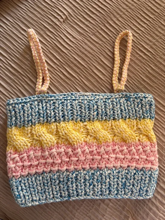 CHANEL Pastel Multicolor Crop Top - Picture 3 of 5